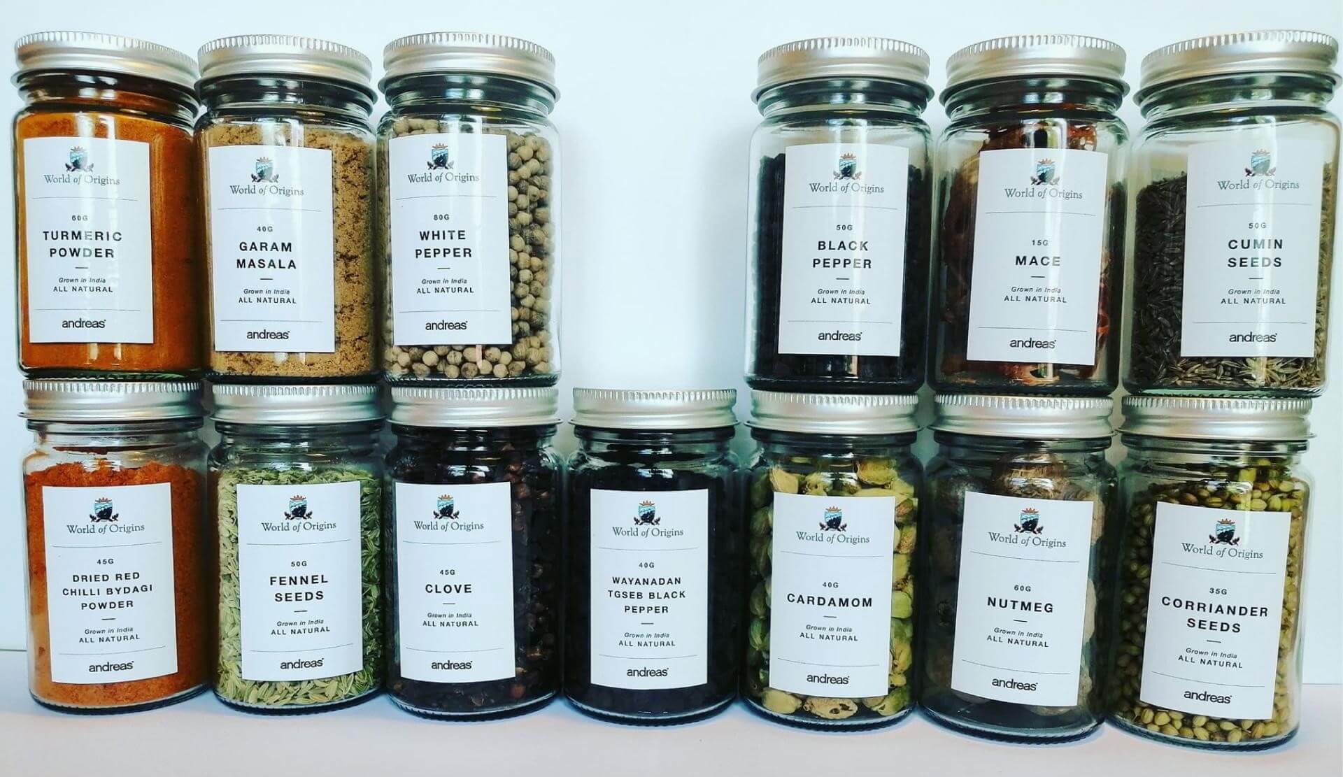premium spices for Andreas