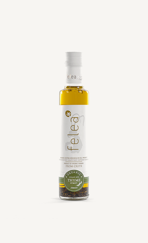 Felea Organic Infused Extra Virgin Olive Oil Thyme 250ml - 1.png