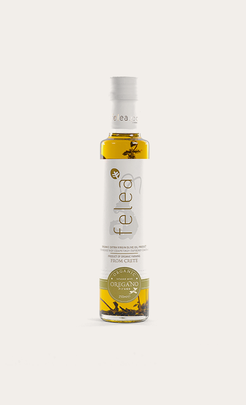 Felea Organic Infused Extra Virgin Olive Oil Oregano 250ml - 1.png